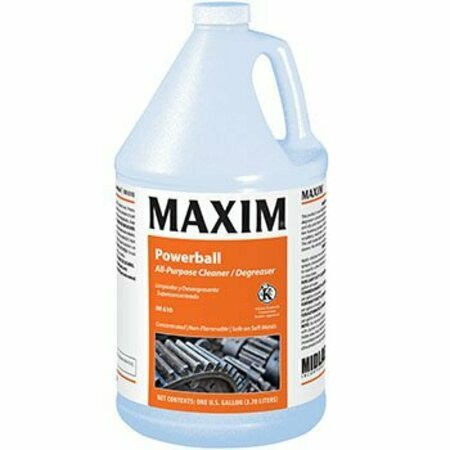 MIDLAB Maxim Powerball Cleaner/Degreaser 1 Gallon Sassafras Scent IM610, 4PK 061000-41